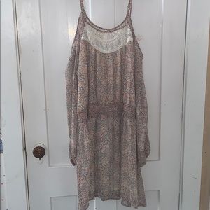 Off the shoulder floral dress